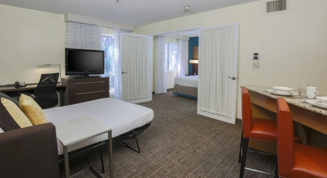 Одноместный люкс Residence Inn by Marriott Bakersfield West