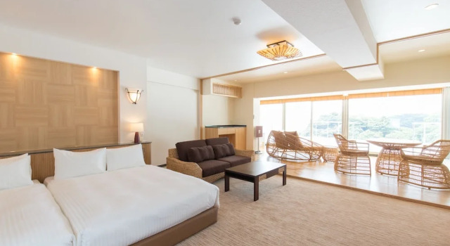 Люкс с балконом Hotel Futari Komorebi