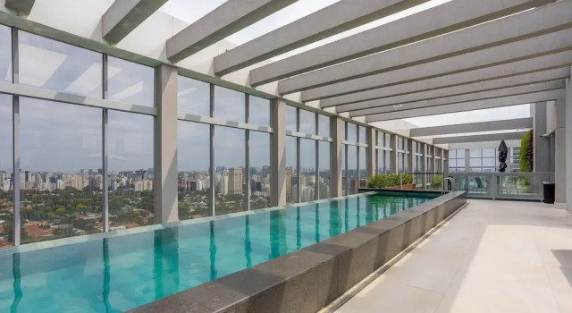 Apt w/ Balcony & View, 280m From the Metro Hbw2317