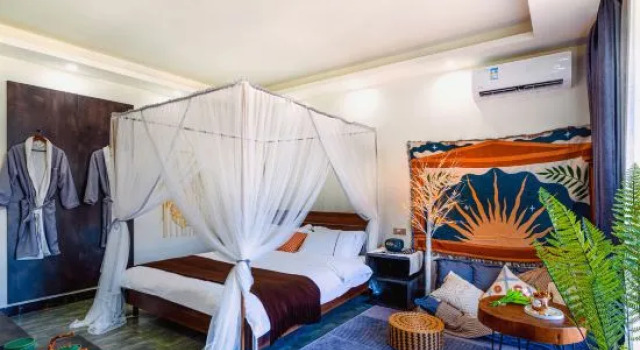 Люкс с 4 комнатами Shenshan Miju Homestay (West Street Store, Yangshuo County, Guilin City)