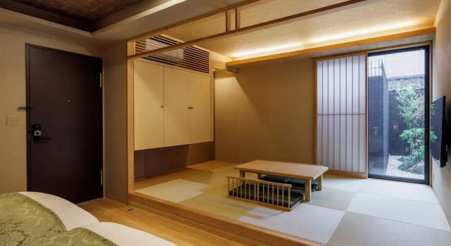 Трёхместный номер Deluxe Connect inn Shichijo-Kawaramachi