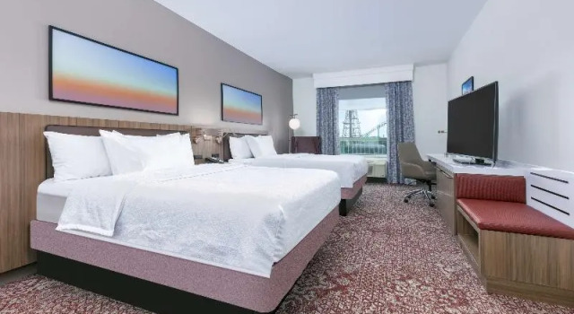 Двухместный номер Standard с красивым видом из окна Hilton Garden Inn Dallas Arlington