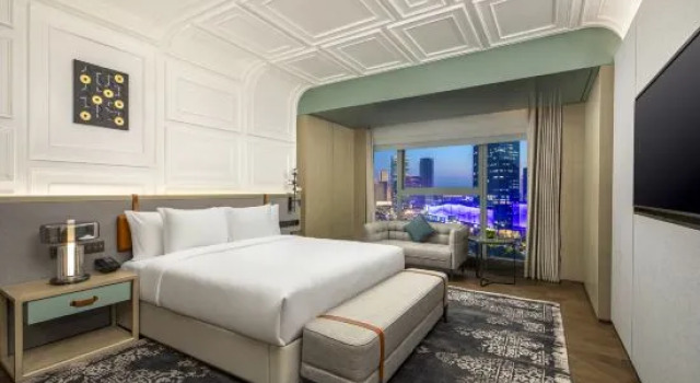 Одноместный люкс Grand Hotel Indigo Ningbo by IHG