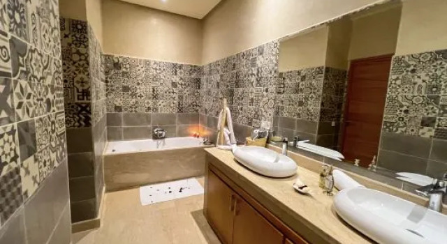 Family Suite with pool view Riad Villa Atlas Saphir