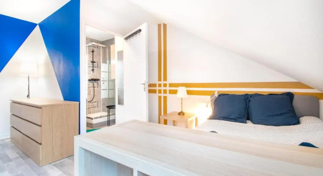 Charmant T2 sur Île de Nantes avec Parking et Balcon, Забронировать Отель Отели Нанта с парковкой, рядом с Площадь де Буфэй, Парковка