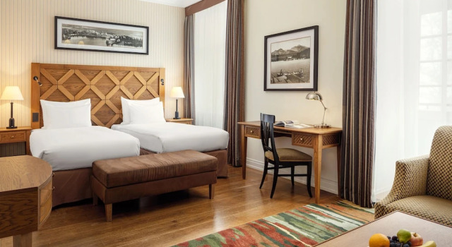 Номер Deluxe c 1 комнатой с видом на горы Grand Hotel Kempinski High Tatras
