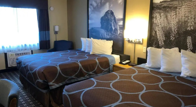 Четырёхместный номер Standard Super 8 by Wyndham Carson City Lake Tahoe