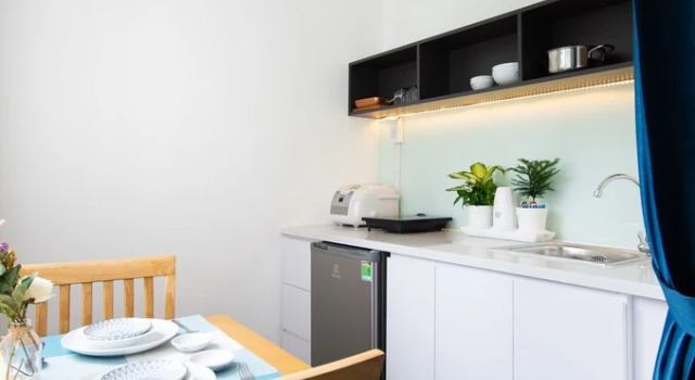 Студия HAPPYHOMES 102 Luxury Bui Vien Apartment