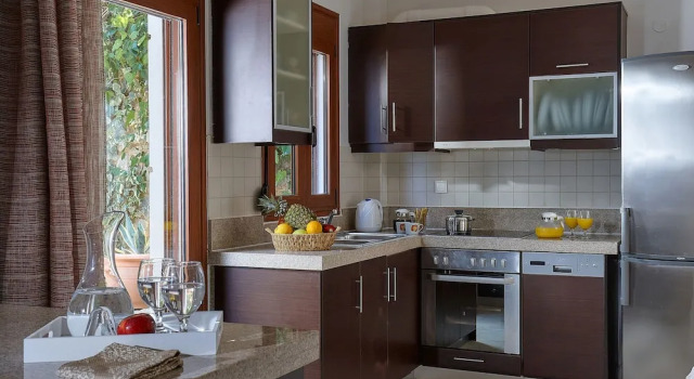 Вилла с 3 комнатами с красивым видом из окна Okeanides Villas