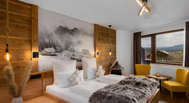 Двухместный номер Deluxe с балконом Landhotel Magdalenenhof GbR