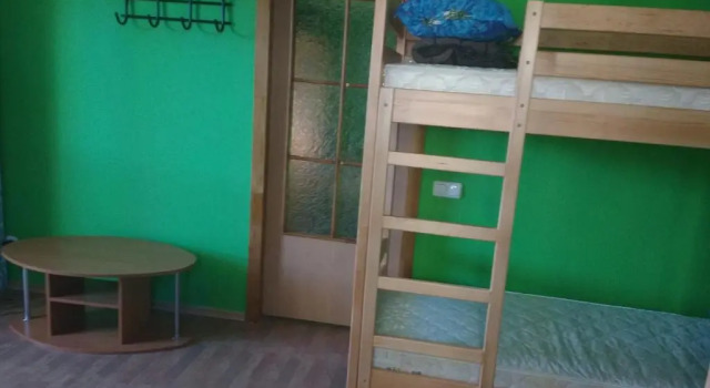Bett im Wohnheim Yourhostel Saperka