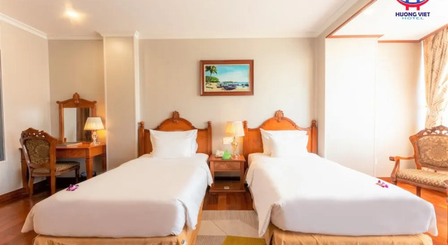 Двухместный номер Deluxe с видом на гавань Huong Viet Hotel Quy Nhon - Beachfront