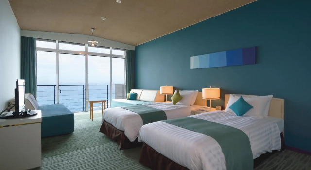 Двухместный номер Standard с видом на океан Shimoda Prince Hotel
