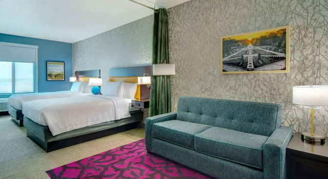 Четырёхместный люкс Home2 Suites By Hilton Burleson