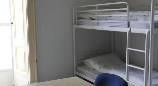 Кровать в общем номере Youthhome B&B