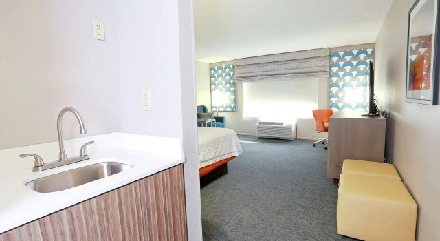Студия Hampton Inn & Suites Tampa-Wesley Chapel