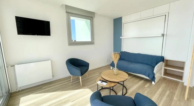 LOVELY! T1 darchitecte de standing Vue mer 360, Rezerwuj Hotel Larmor-Plage 