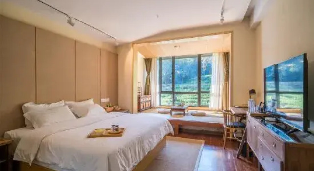 Номер Standard Hangzhou Tangting Qingzhiwu Homestay
