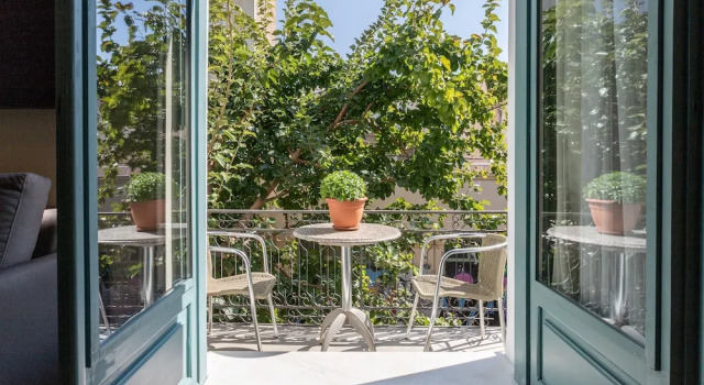 Апартаменты Deluxe с видом на город Ancient Agora Apartments
