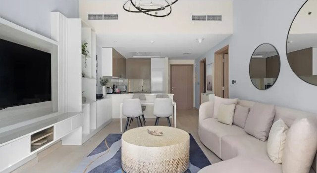 1BR Azizi Riviera B7 Pool View