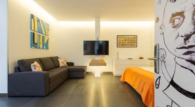 Suites Garden 9 Loft Miró, Забронировать Отель Отели Лас-Пальмас-де-Гран-Канария с парковкой, рядом с Музей науки и техники, Парковка