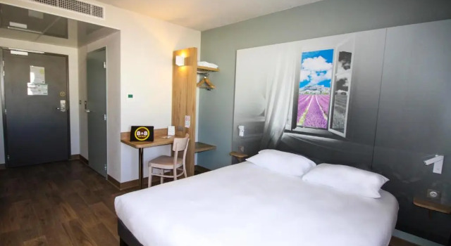 Двухместный номер Standard B&B HOTEL Montélimar Sud