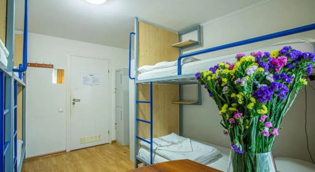 Кровать в общем номере (женский номер) Хостел Garis Kiev