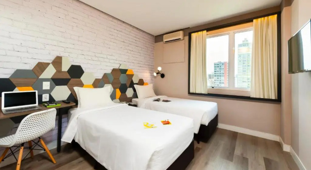 Двухместный номер Standard B&B HOTEL Uberlândia
