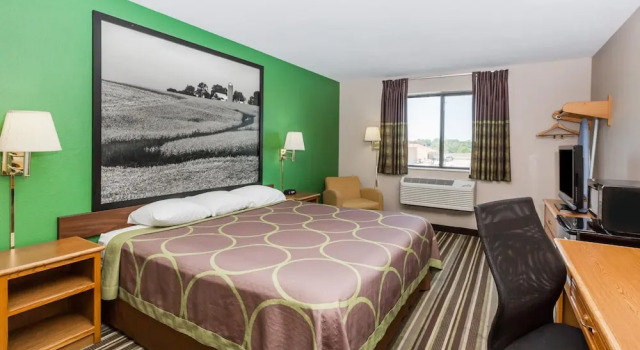 Двухместный люкс Super 8 by Wyndham Sioux City South
