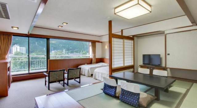 Номер Standard с видом на реку Kinugawa Hotel Mikazuki