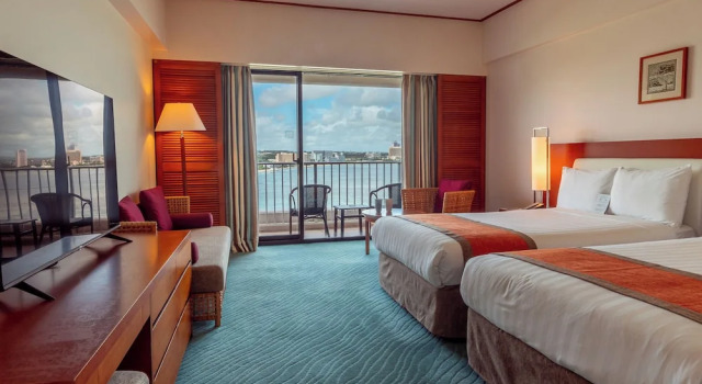 Standard Doppel Zimmer mit Balkon und mit Blick Hotel Nikko Guam