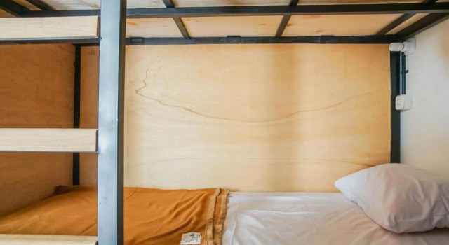 Кровать в общем номере Uli Bali Hostel