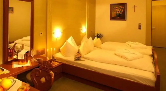 Двухместный номер Comfort c 1 комнатой с балконом Sporthotel Krone
