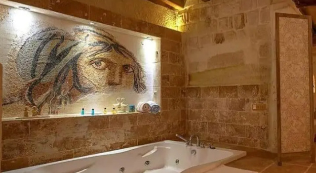Одноместный люкс Sinasos Palace Cave Hotel