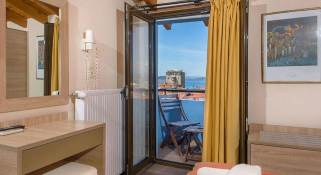 Двухместный номер Standard с балконом Makedonia Hotel