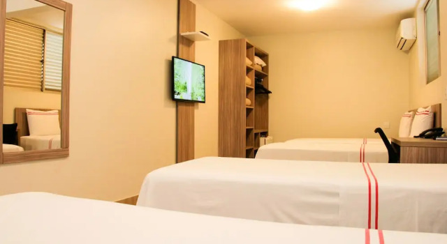Трёхместный номер Comfort Hotel Rio Vermelho