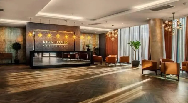 King David luxury two bedroom 9, Забронировать Отель Тбилиси Регион Тбилиси, рядом с Tеатр имени Марджанишвили