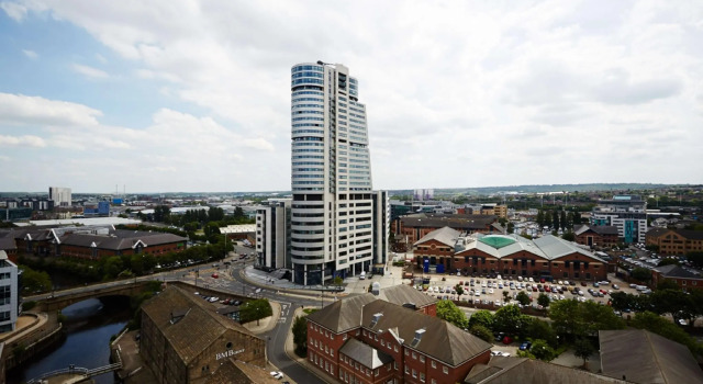 Двухместный номер с видом на канал DoubleTree by Hilton Leeds
