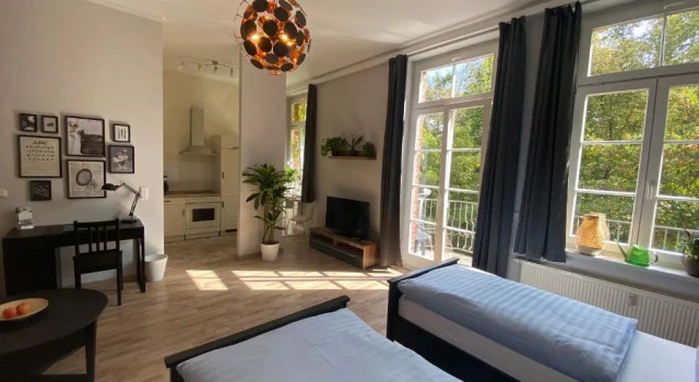 Апартаменты с балконом Ferienwohnung König Georg
