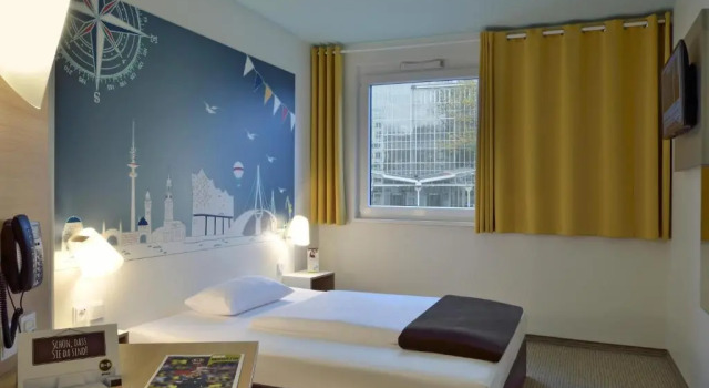 Двухместный номер B&B Hotel Hamburg-Nord