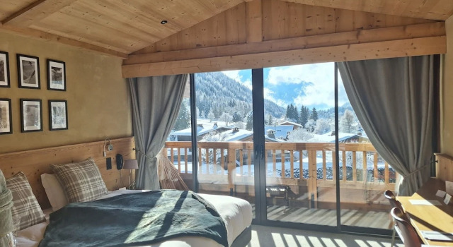 Номер Superior с балконом Les Grands Montets Hotel & Spa