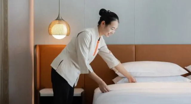 Suite 1 camera da letto Home2 Suites by Hilton Guiyang Airport