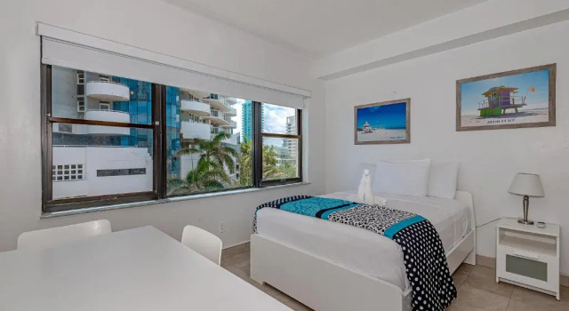 Двухместная студия Beach Front Studio Miami Beach