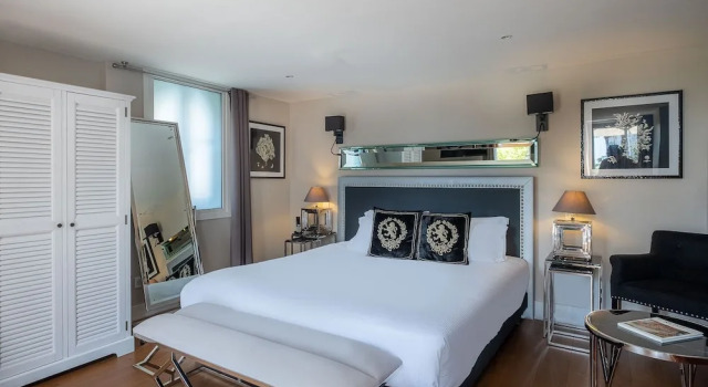 Deluxe dobbelt værelse med parkudsigt La Villa Mauresque