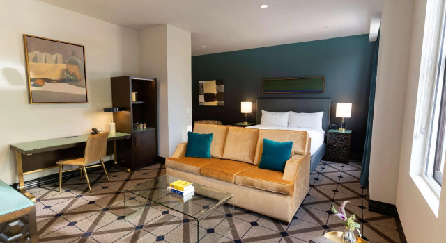 Двухместный полулюкс The Exchange Sacramento, Curio Collection By Hilton