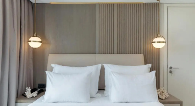 Двухместный номер Deluxe с видом на море Bodrum Astrid Hotel