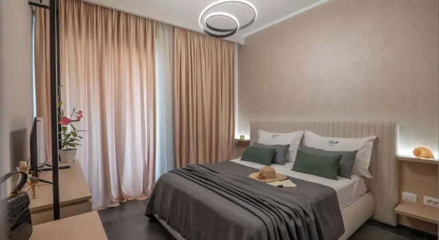 Двухместный номер Deluxe с балконом и с видом на море Villa Green Garden