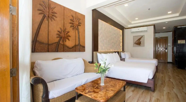 Номер Premier с видом на бассейн Red Coconut Beach Hotel Boracay