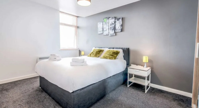 Modern & Central 1KB Apt, Salford Quays, Забронировать Отель Бизнес-отели Англии, 4* 5*