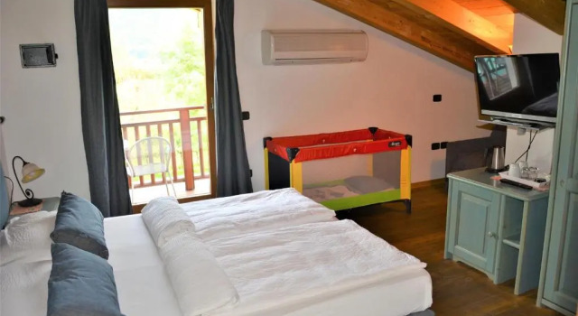 Двухместный номер Standard с балконом Agritur La Cort